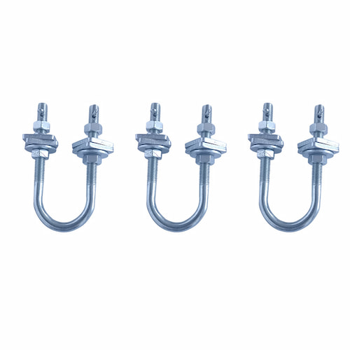 U-bolt for pipe and tube mounting applications