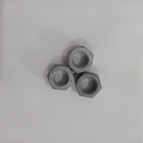 M10 hot-dip galvanized nut Q235B for bracket and structural mounting
